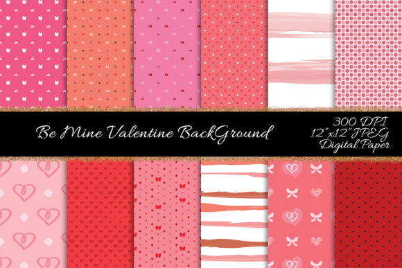 Evaluating the Be Mine Valentine Seamless Patterns Bundle for Creative Projects