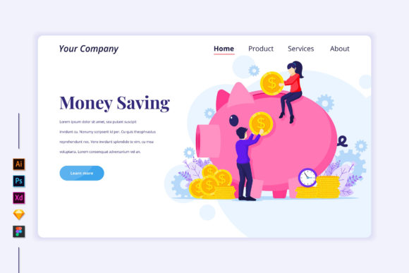 Evaluating the Money Investment Flat Illustration for Modern Web Design