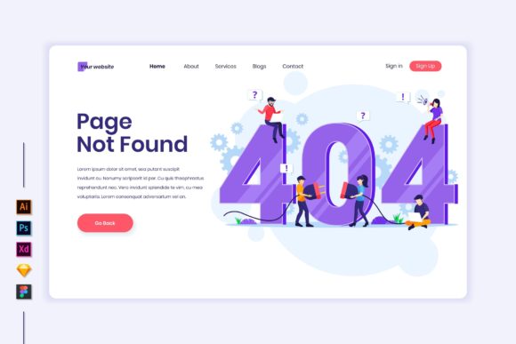 Mastering the Page Error 404 Concept Flat Illustration for Better User Retention