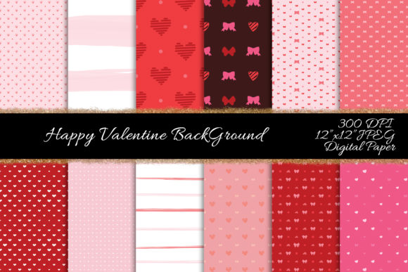 Strategic Design Assets: Leveraging Happy Valentine Seamless Patterns for Professional Impact