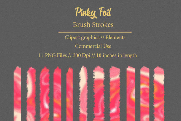 Unleashing Creativity with Pinky Foil Brush Strokes for Professional and DIY Design